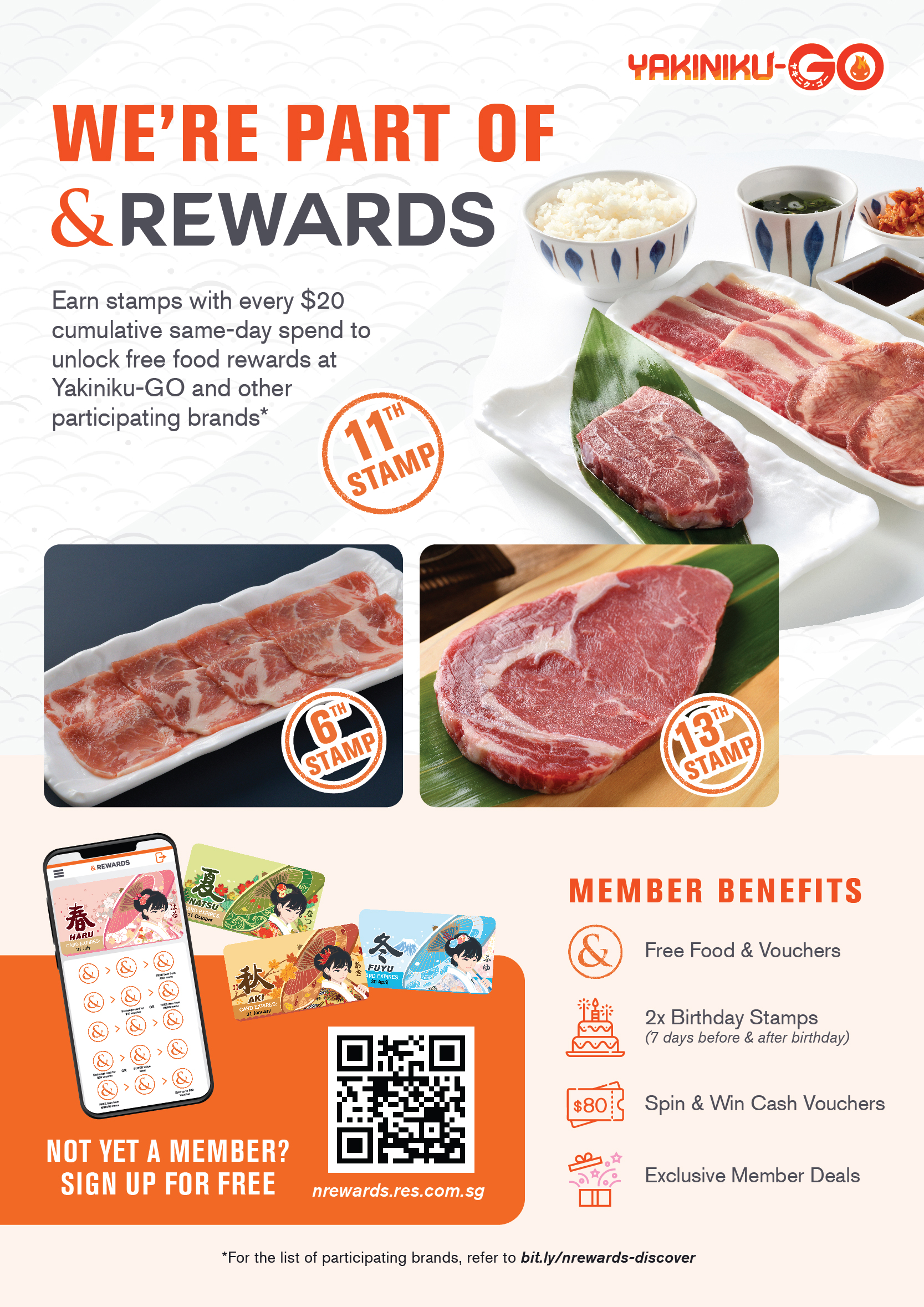 &Rewards @ Yakiniku-GO